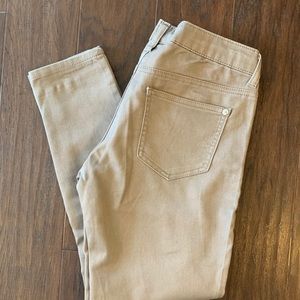 Tan jeggings